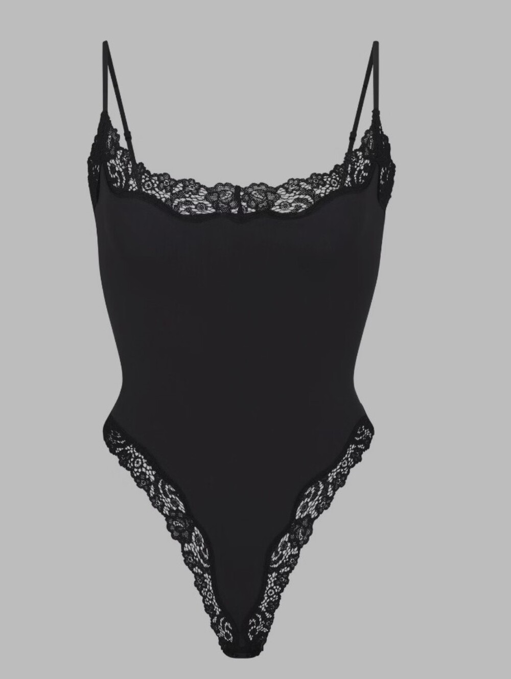 SKIMS FITS EVERYBODY LACE CAMI BODYSUIT S